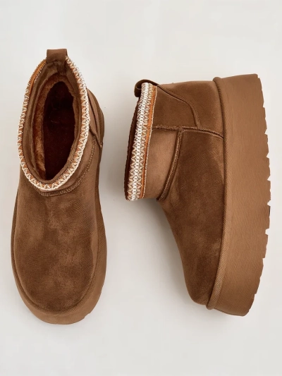 Royalfashion Bottes courtes pour femmes a'la bottes de neige Xoalla