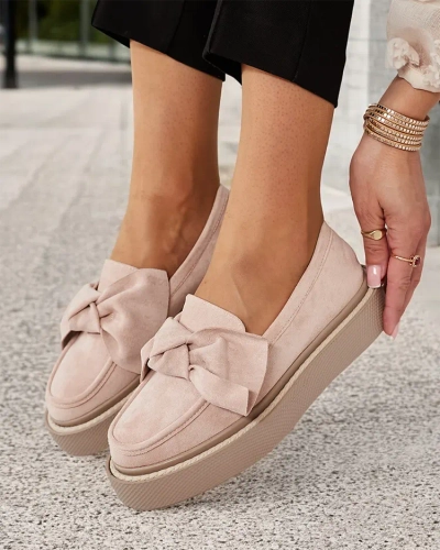 Royalfashion Demi chaussures femme avec nœud Eriz