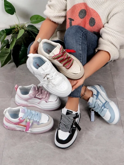 Royalfashion Baskets de sport pour femmes Pitotti