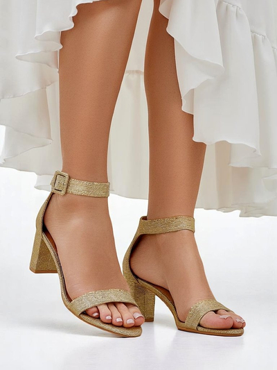 Sandales à paillettes Royalfashion pour femmes Montrea