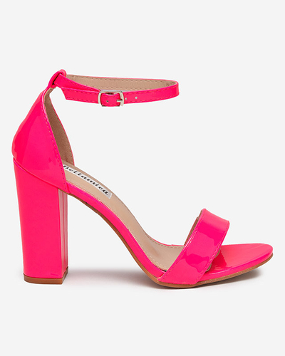 OUTLET Sandales femme rose fluo sur poteau d'écurie Olisa - Footwear