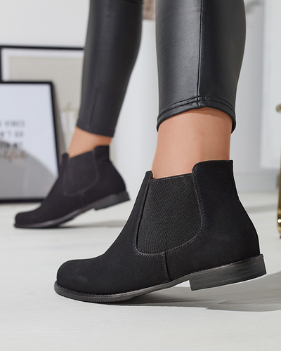 Bottes coulissantes isolées Reiniso noires pour femmes - Chaussures