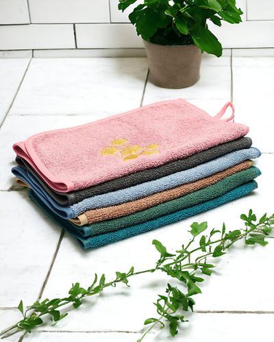 Royalfashion Lot de 6 serviettes de bain