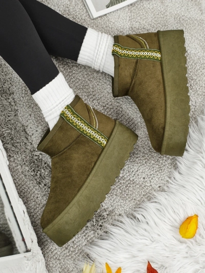 Bottes courtes de style bottes de neige pour femmes Althea