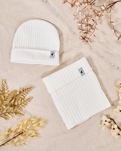 Ensemble Universel d'Hiver Royalfashion - bonnet avec cache-cou