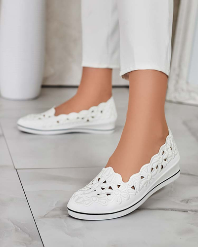 Royalfashion Demi-pointes à talon bas pour femme Dellio
