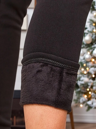 Royalfashion Pantalon teggings isolé pour femme PLUS SIZE