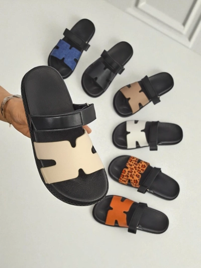 Royalfashion Sandales femme en éco-cuir FlexiComfi