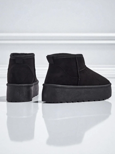 Bottes courtes de type bottes de neige pour femmes Memi