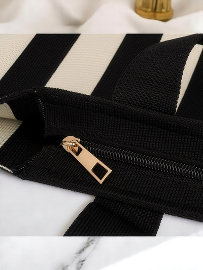 Royalfashion Sac en tissu rayé quotidien