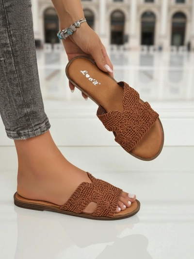 Rpyalfashion Mules pour femmes avec bride décorative Braida