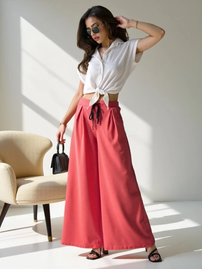 Royalfashion Pantalon large pour femmes