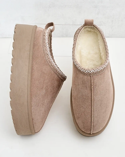 Royalfashion Bottes courtes Zommy a'la pour femmes Bottes de neige