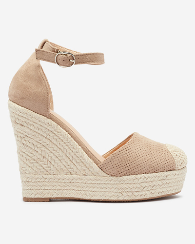 Royalfashion Marron Sandales à plateforme Meylasi
