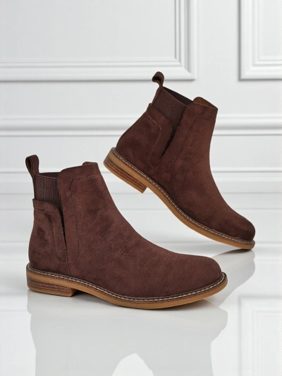 Bottines Chelsea pour femmes en éco-daim Veysi