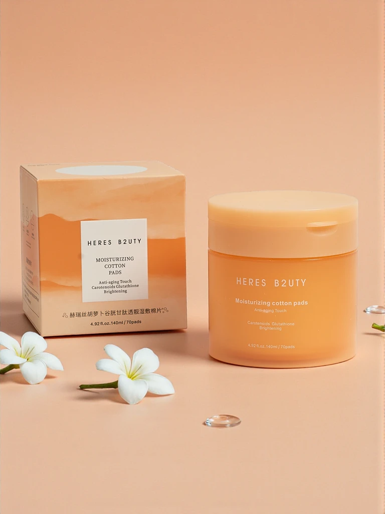 Disques de coton - hydratants, anti-âge