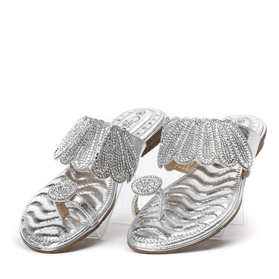 Chaussons avec ornements en argent Precious - Footwear
