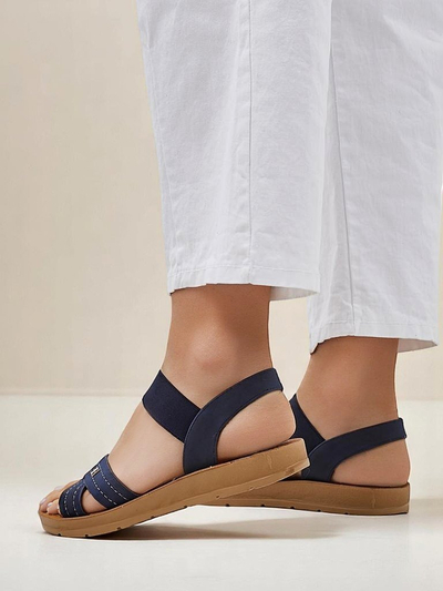 Royalfashion Sandales élastiques pour femmes Zerefis