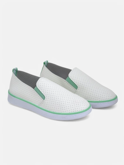 Royalfashion Chaussures à enfiler perforées pour femmes Kassias