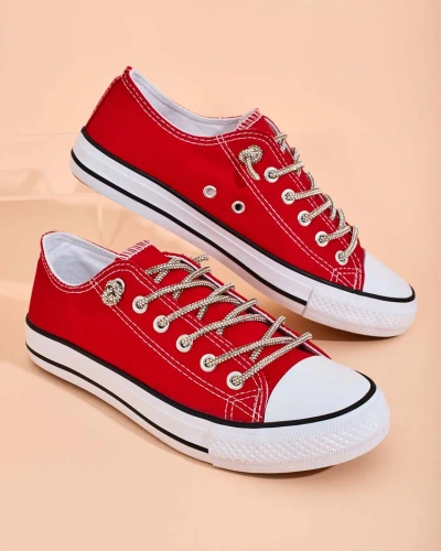 Royalfashion Baskets pour femmes avec lacets décoratifs Timi