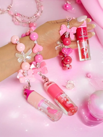 Gloss à lèvres pour enfants avec bracelet Incolore