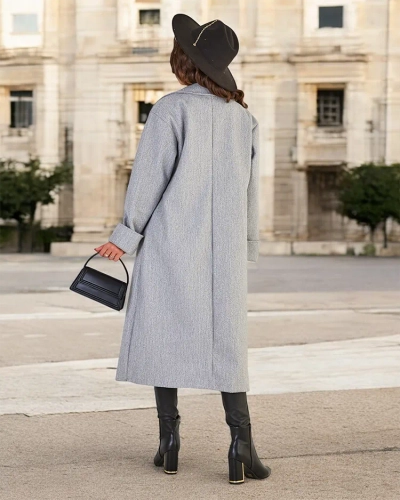 Royalfashion Manteau long pour femme
