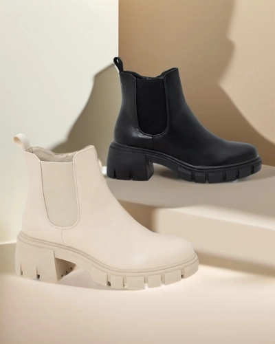 Royalfashion Bottes à talon aiguille Velly pour femme