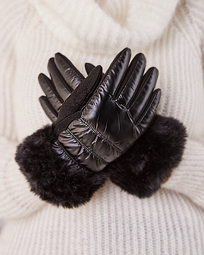 Gants pour femmes Royalfashion avec fourrure