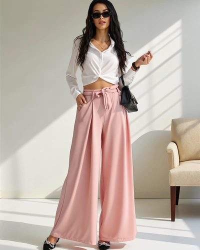 Royalfashion Pantalons larges pour femmes