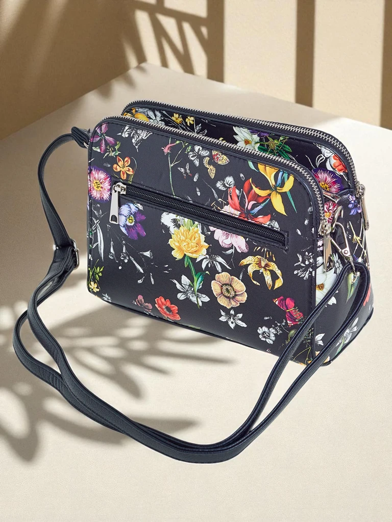 Royalfashion Petit sac à main pour femme en cuir écologique Florentia