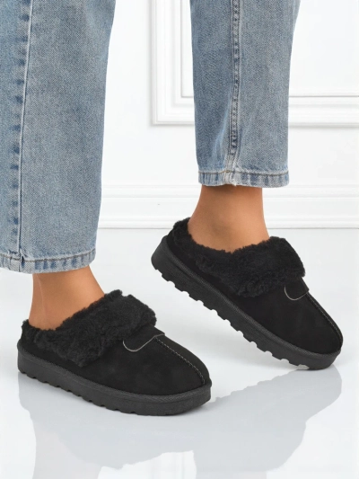 Bottes courtes style bottes de neige pour femmes avec fourrure Velour Fang