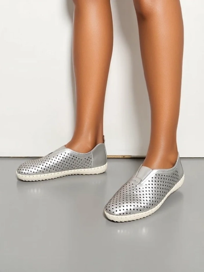 Royalfashion Mocassins perforés pour femmes Gofielle