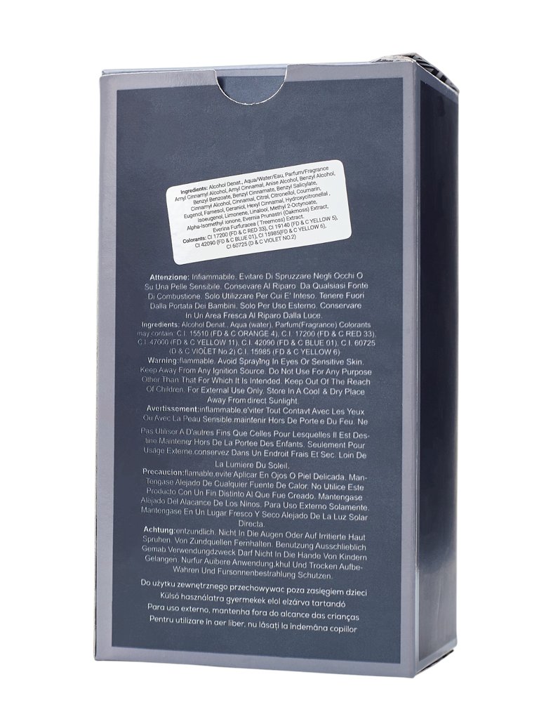 Eau de Parfum Inspirée pour Homme AQUARIUS BLACK