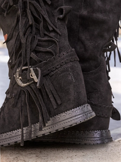 Bottes compensées pour femmes Royalfashion Geroses