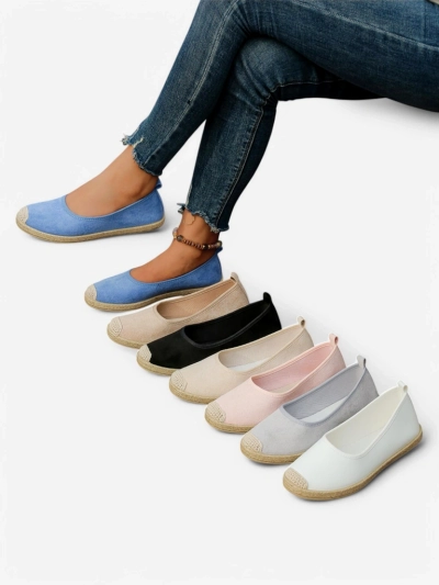 Espadrilles éco-suède Royalfashion pour femmes Aroles