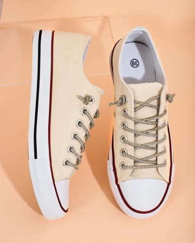 Royalfashion Baskets pour femmes avec lacets décoratifs Timi