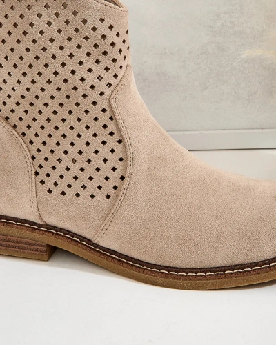 Royalfashion Bottes ajourées Toffas pour femme