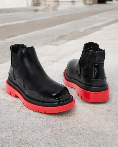 Royalfashion Bottes à enfiler pour femmes Derri