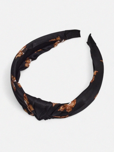 Royalfashion Bandeau pour cheveux à carreaux avec papillons Butterfly Weave