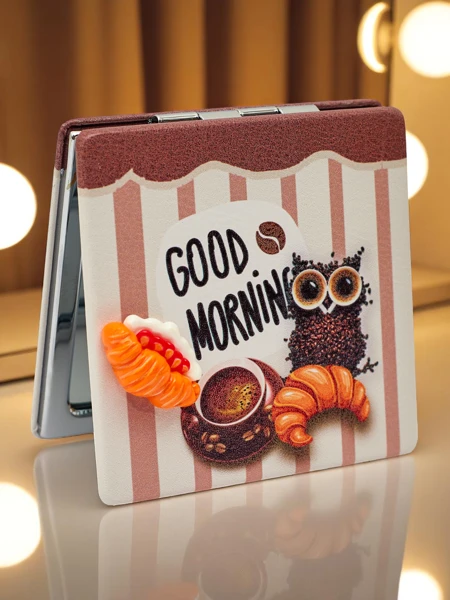 Royalfashion Mini miroir de sac à main pour femme