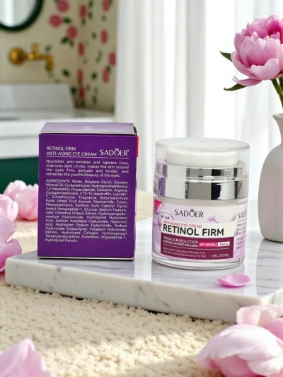 Sadoer Anti Wrinkle Retinol Firm Cremo Vesta - crème contour des yeux 30g