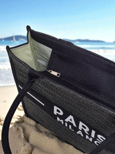Royalfashion Sac en tissu Paris Milano