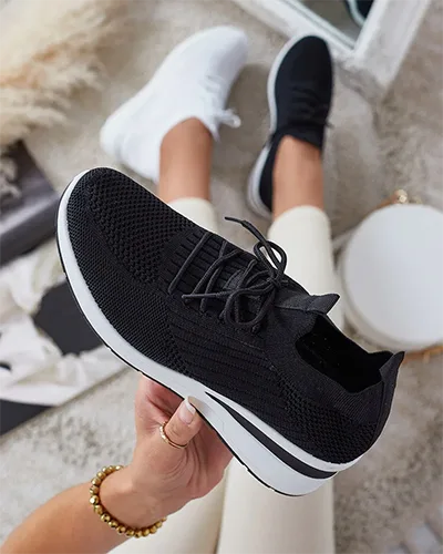 Royalfashion Chaussures de sport pour femmes avec ancre cachée Avese