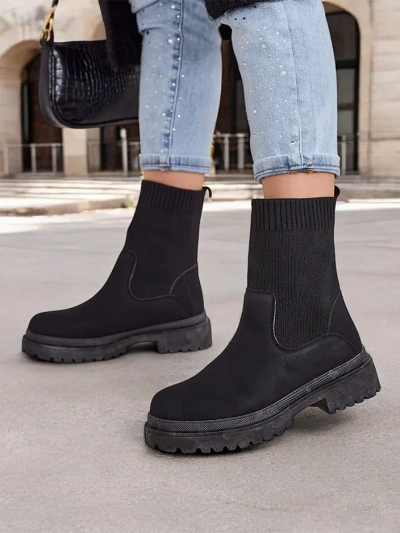 Bottines à enfiler pour femmes Royalfashion Dorino
