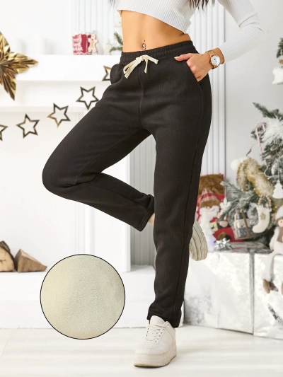 Royalfashion Pantalons de survêtement en coton pour femmes