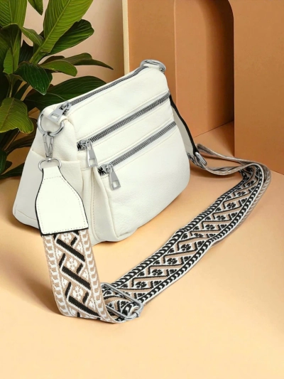 Royalfashion Petit sac à main pour femme en cuir écologique Thalassa Italia