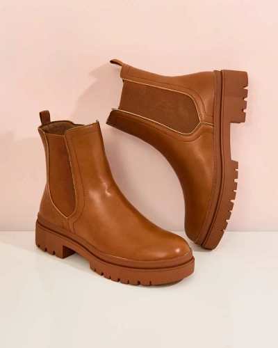 Royalfashion Bottes Dovivas en cuir eko pour femme