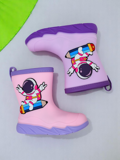 Bottes de pluie Royalfashion Kids avec Cosmos l’astronaute
