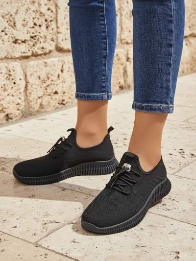 Royalfashion Chaussures de sport en tissu à enfiler pour femme Royaletta