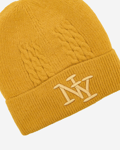 Royalfashion Casquette isolée pour femme Mustard